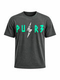 Charcoal PUR3 bolt T-shirt